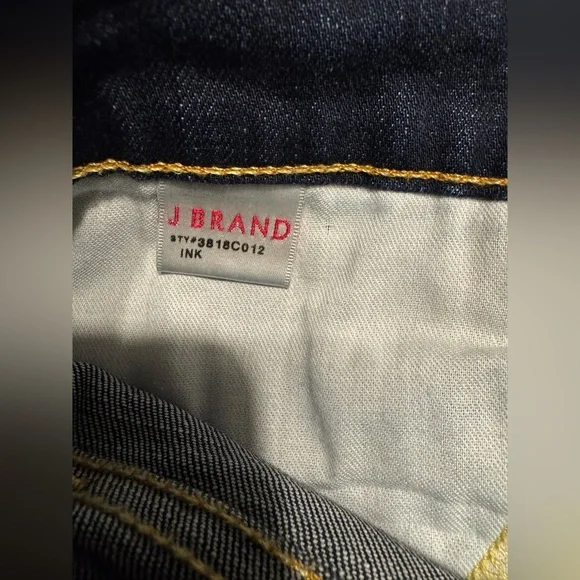 J. Brand Women’s Premium Denim Dark Wash Mid Rise Bootcut Jeans In Ink Sz 28 - Picture 6 of 10